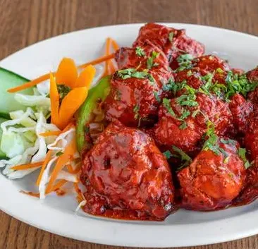 Curry Dandan hand-pulled noodles at Dancing Noodle restaurant Winnipeg